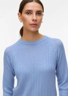 Vero Moda Pullover Donna Newlex Blu Brunnera 10340560 Brunnera Blue VERO MODA 
