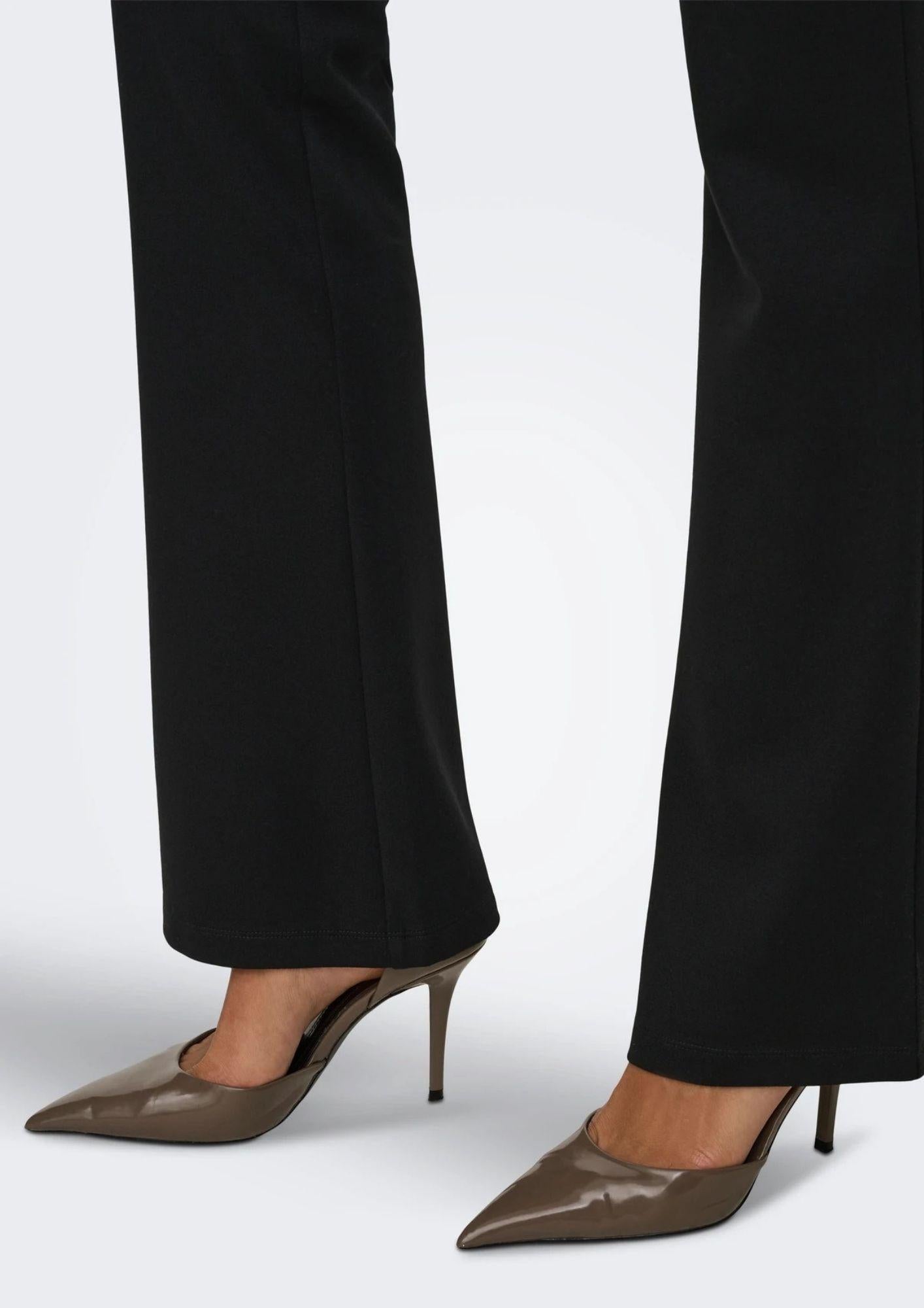 Jacqueline De Yong Pantalone Donna New Nero 15372807 Black JACQUELINE DE YONG 