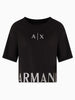 Women's Cropped T-Shirt Black