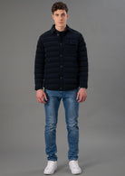 Rihunik Giubbino Uomo Gordon Forest Blu Black RIMA261J F0149 998 RIHUNIK 