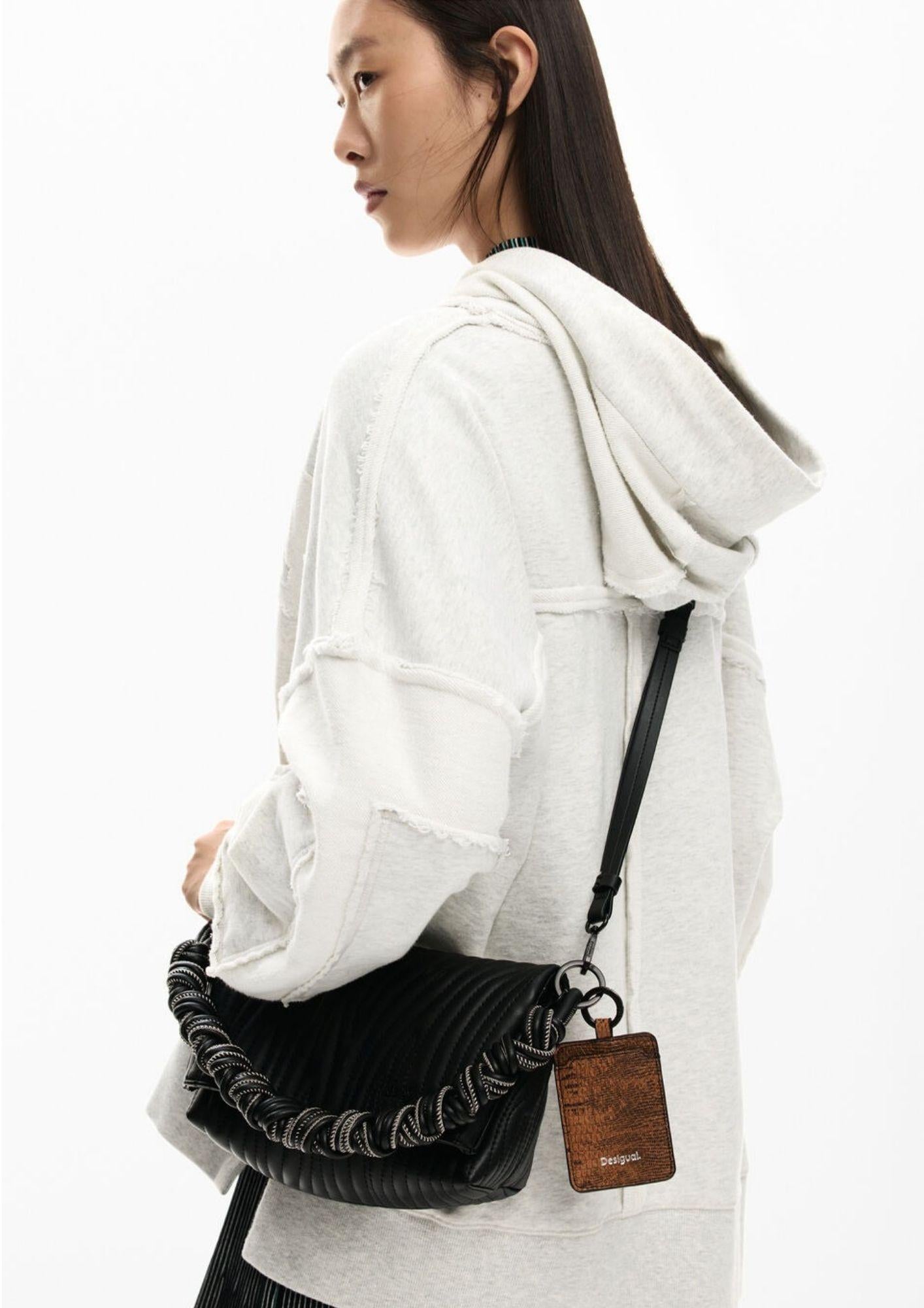 Desigual Borsa Donna Bag Helium Trokel Nera 26SAXPBA 2000 DESIGUAL 