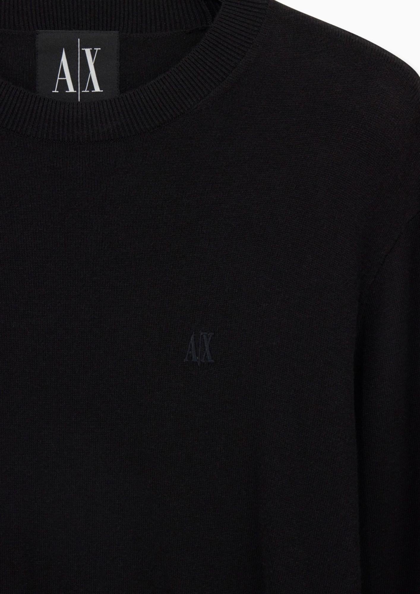Armani Exchange Pullover Uomo Nero XM000338 AF12291 UC001 ARMANI EXCHANGE 