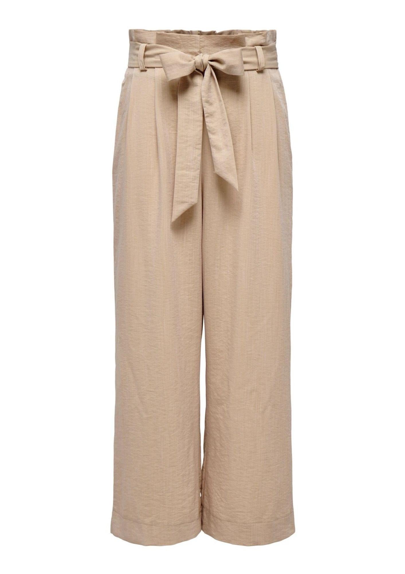 Only Pantalone Donna Marsa Beige Safari 15269628 Safari MELANGE ONLY 
