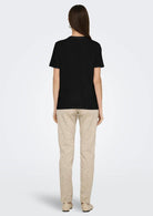 Only Top Donna Parker Nero 15343568 Black Rhinestone ONLY 