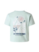 The North Face T-Shirt Donna Opal Frost Sun Regular Graphic NF0A8GQS G70 THE NORTH FACE 