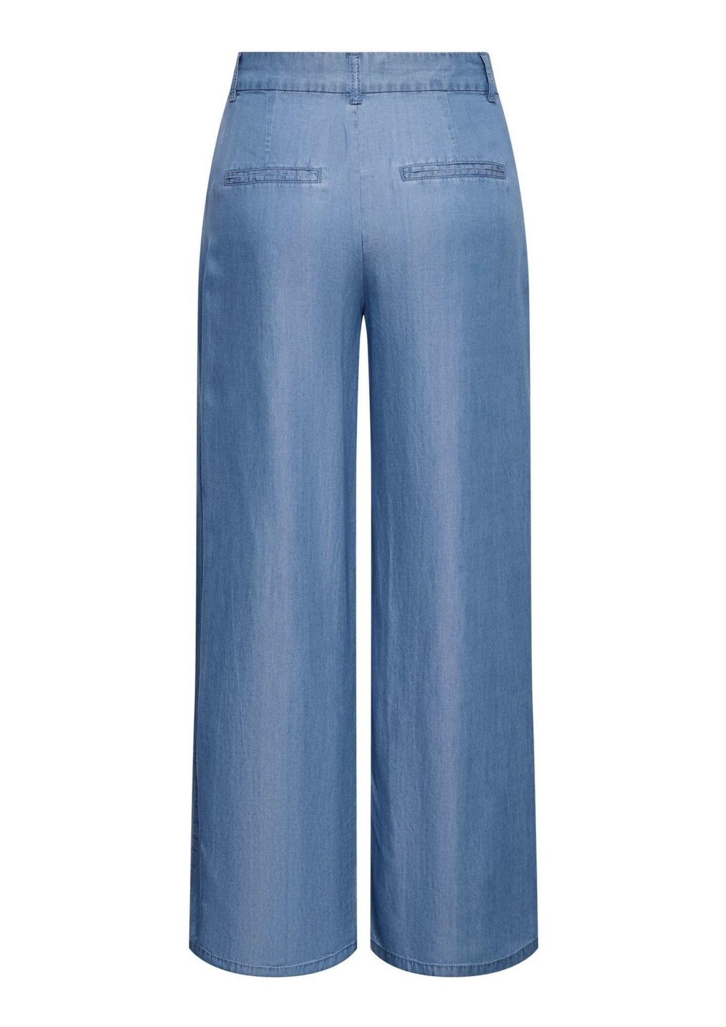 Jacqueline De Yong Pantalone Donna Jasper Blu Medio Denim 15283508 Medium Blue Denim JACQUELINE DE YONG 