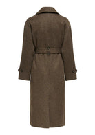 Only Cappotto Donna Gina Marrone 15353049 Seal Brown ONLY 