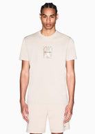 Armani Exchange T-Shirt Uomo Beige XM002501 AF10356 U8144 ARMANI EXCHANGE 