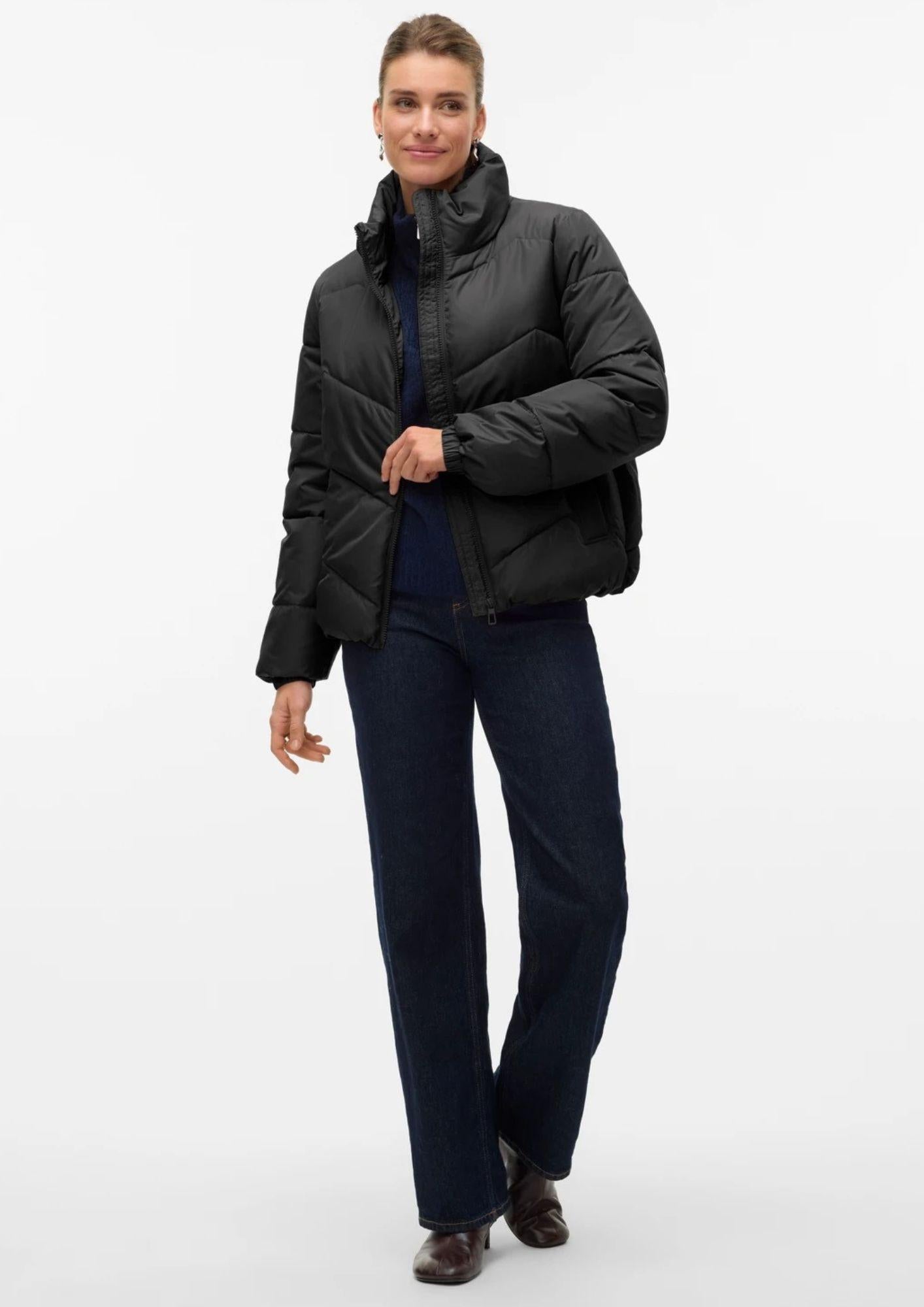 Vero Moda Giubbino Donna Ligario Nero 10309844 Black VERO MODA 