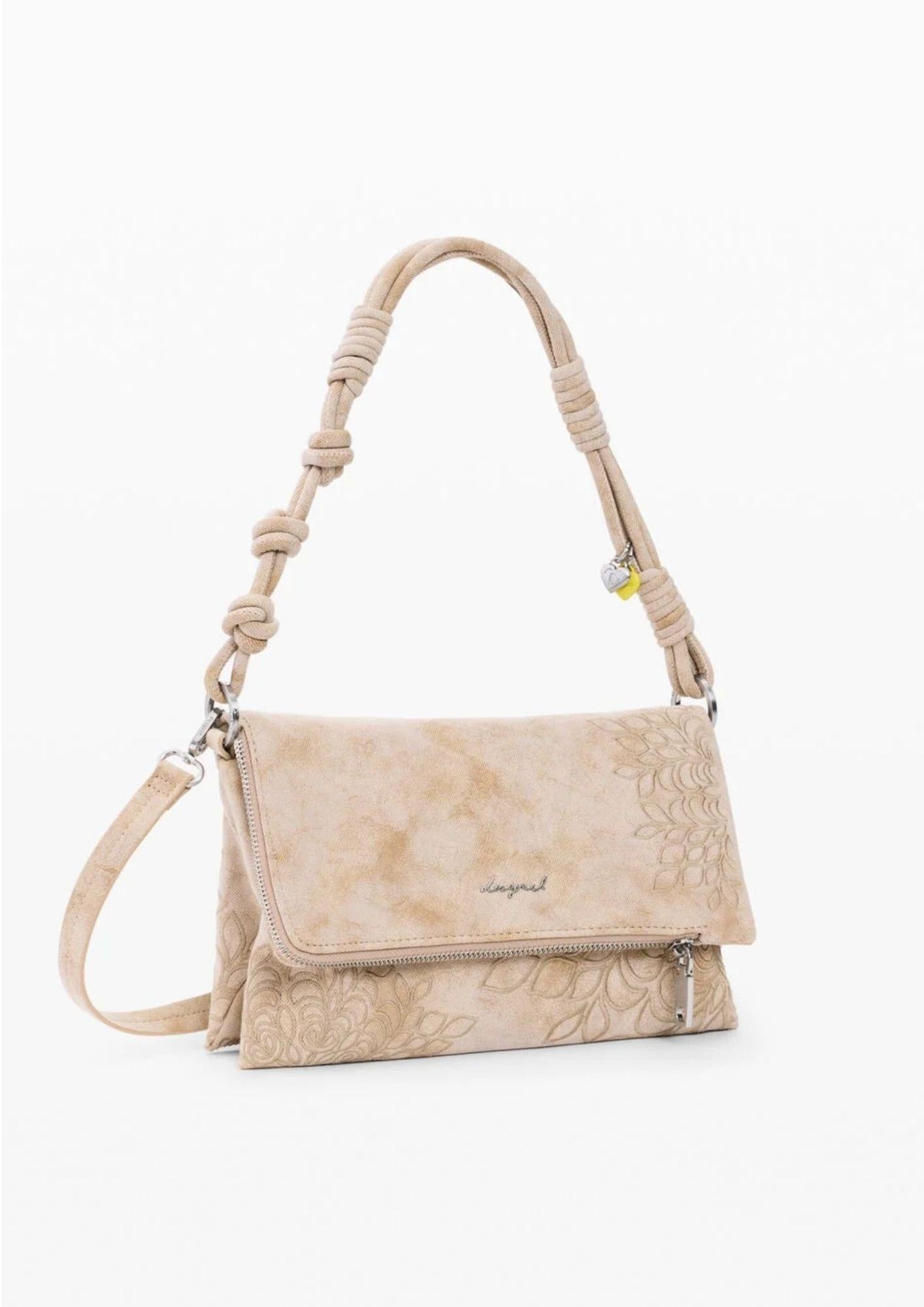 Desigual Borsa Donna Bag Sierra Sand Murano Beige 26SAXPB9 1018 DESIGUAL 