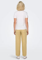 Only T-Shirt Donna Ketty Bianca con Limoni 15288473 Bright White Lemon ONLY 