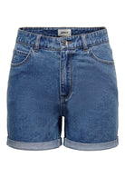 Only Shorts Donna Vega Medium Blu Denim 15230571 Medium Blue Denim ONLY 