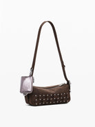 Desigual Piccola borsa baguette patch con borchie Donna Marrone 25WAXPBO 6009 DESIGUAL 