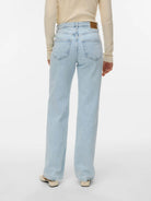 Vero Moda Jeans Donna Wide Fit Light Blue VMSilje 10345321 Light Blue Denim VERO MODA 