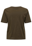 Jacqueline De Yong T-Shirt Donna Rex Marrone Ardesia 15344612 Slate Black JACQUELINE DE YONG 