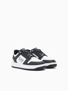 EA7 Emporio Armani Sneakers Uomo Slasher Nero Bianco 7X000345 AF11988 MC001 EA7 EMPORIO ARMANI 