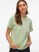 Aware T-Shirt Donna Reseda Awnaima 10294544 Reseda VERO MODA 