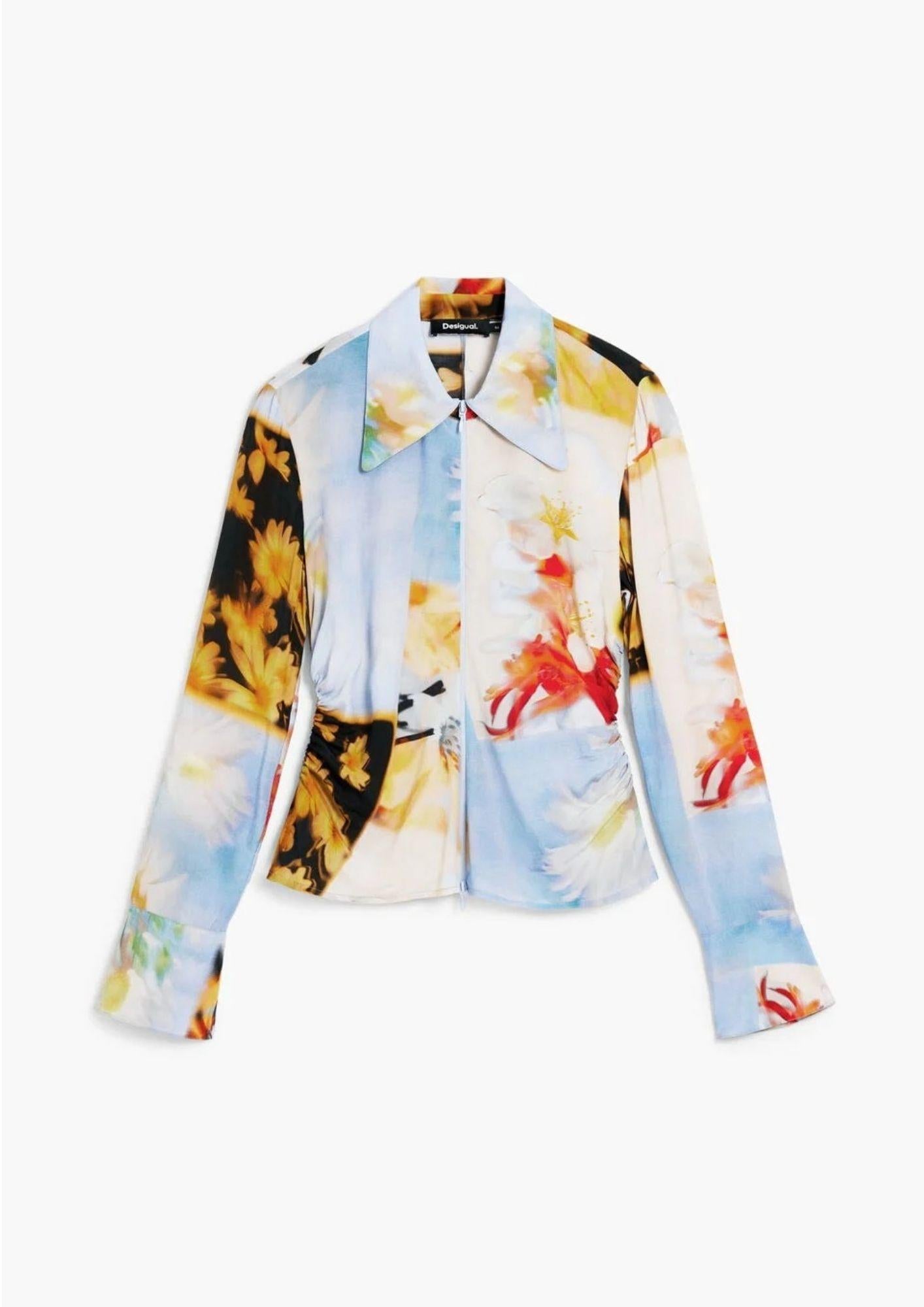 Desigual Camicia Donna Cambutt Multicolore 26SWCW06 8018 DESIGUAL 