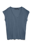 Vero Moda Top Donna Filli Blu 10247666 China Blue VERO MODA 