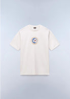 Napapijri T-Shirt Uomo Phos Bianca NP0A4G5A N1A NAPAPIJRI 