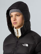 The North Face Giacca Donna Hyalite In Piumino Con Cappuccio Nero NF0A8E75 JK3 THE NORTH FACE 