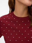Vero Moda VMSABA Pullover Donna Syrah 10330835 Syrah VERO MODA 