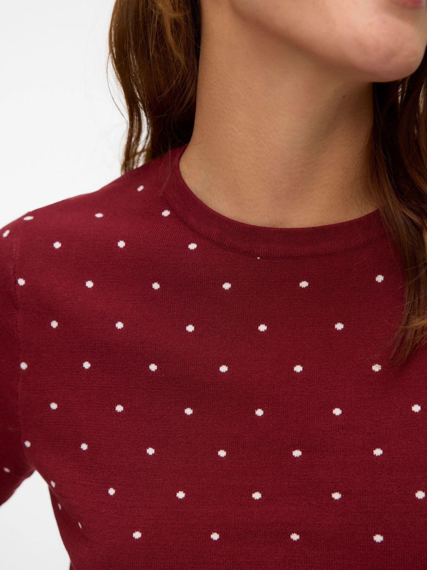 Vero Moda VMSABA Pullover Donna Syrah 10330835 Syrah VERO MODA 