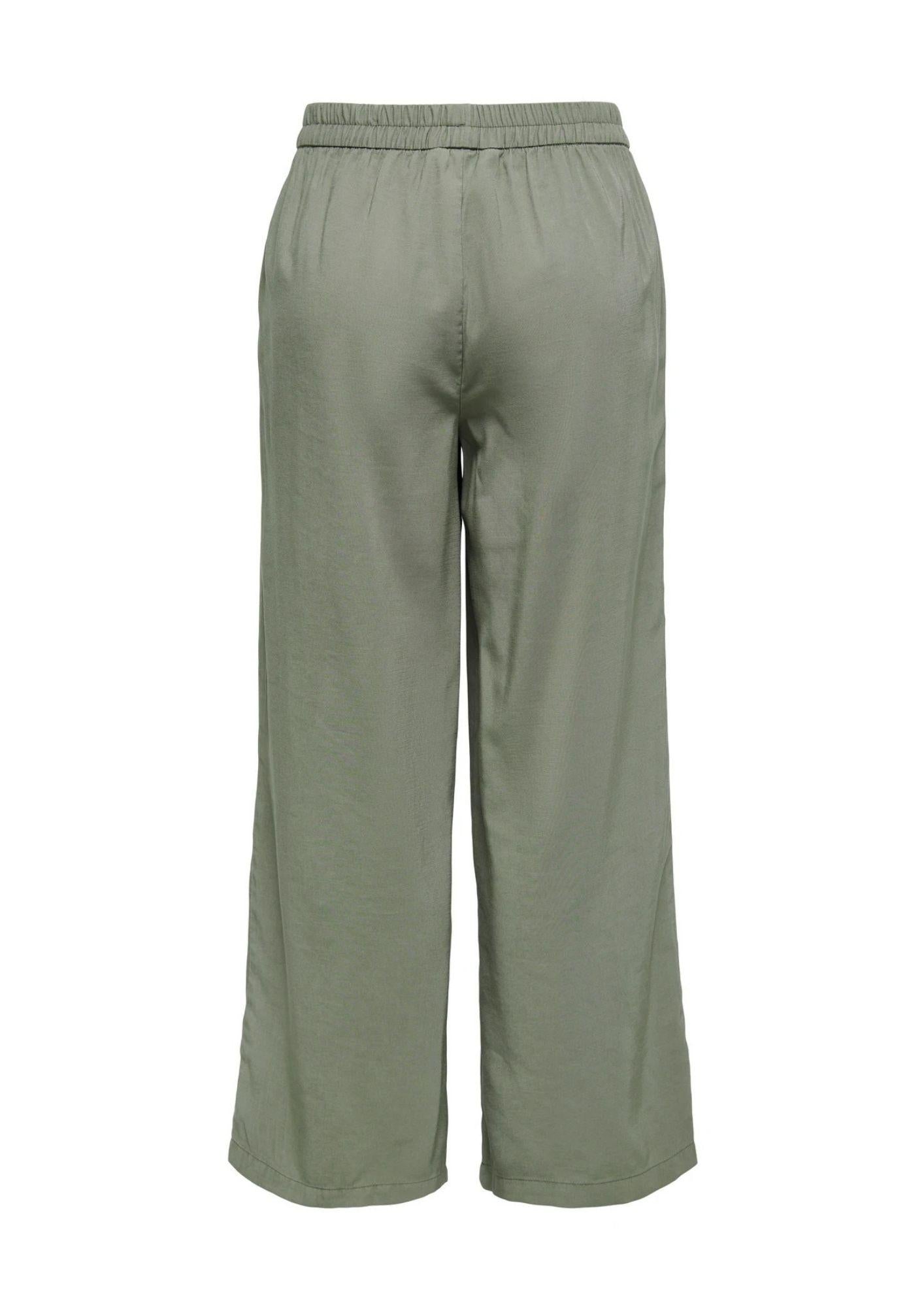 Only Pantalone Donna Aris Verde Oliva 15337956 Smokey Olive ONLY 