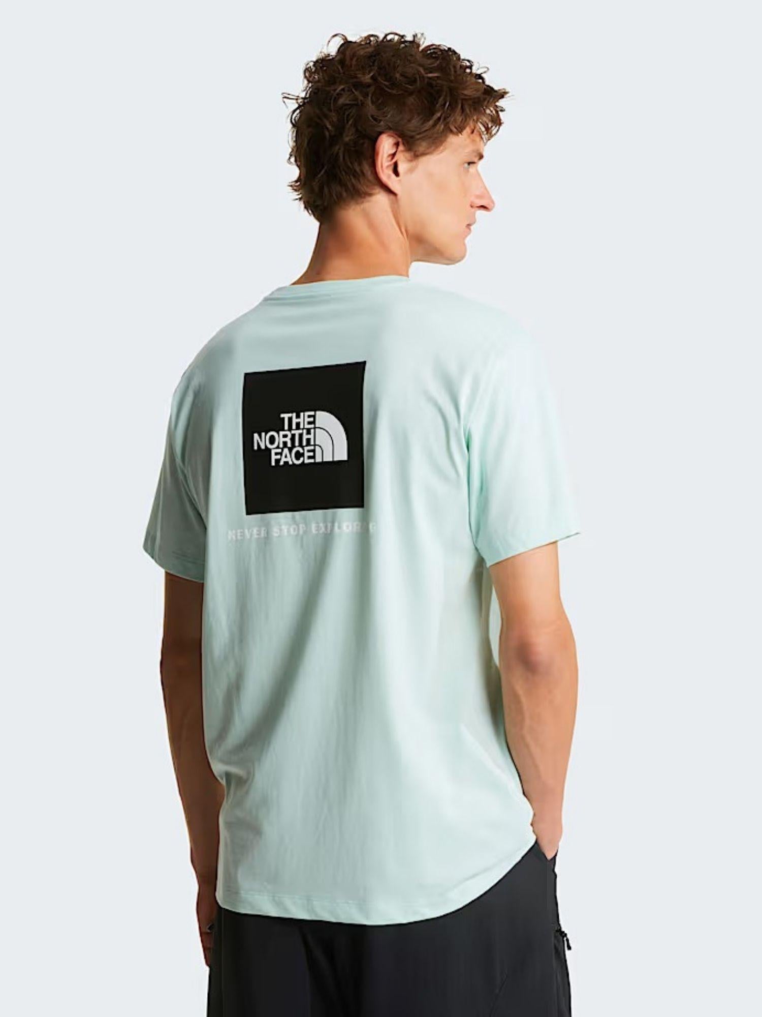 The North Face T-Shirt Uomo Opal Frost Evolution NSE Box Regular NF0A8B6K G70 THE NORTH FACE 