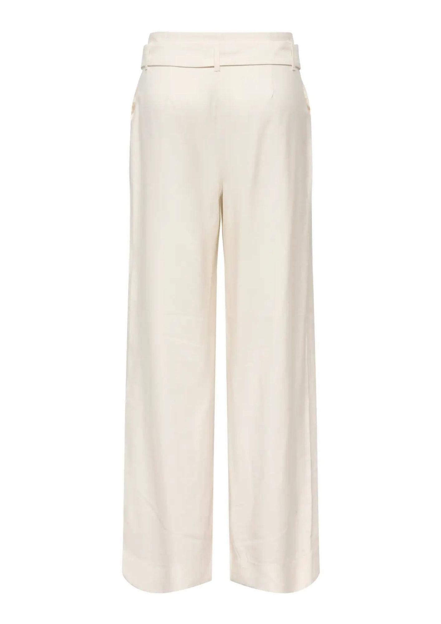 Only Pantalone Donna Tila Bianco 15367390 Cloud Dancer ONLY 