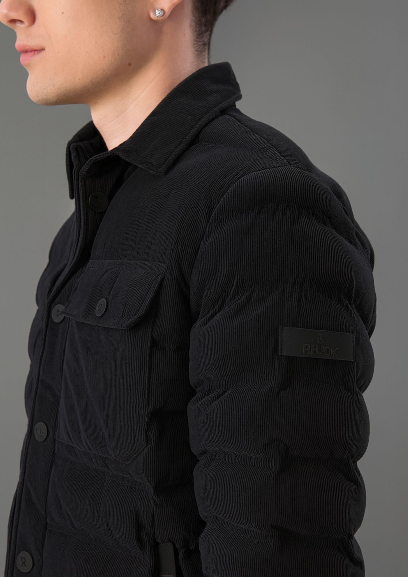 Rihunik Giubbino Uomo Gordon Forest Blu Black RIMA261J F0149 998 RIHUNIK 