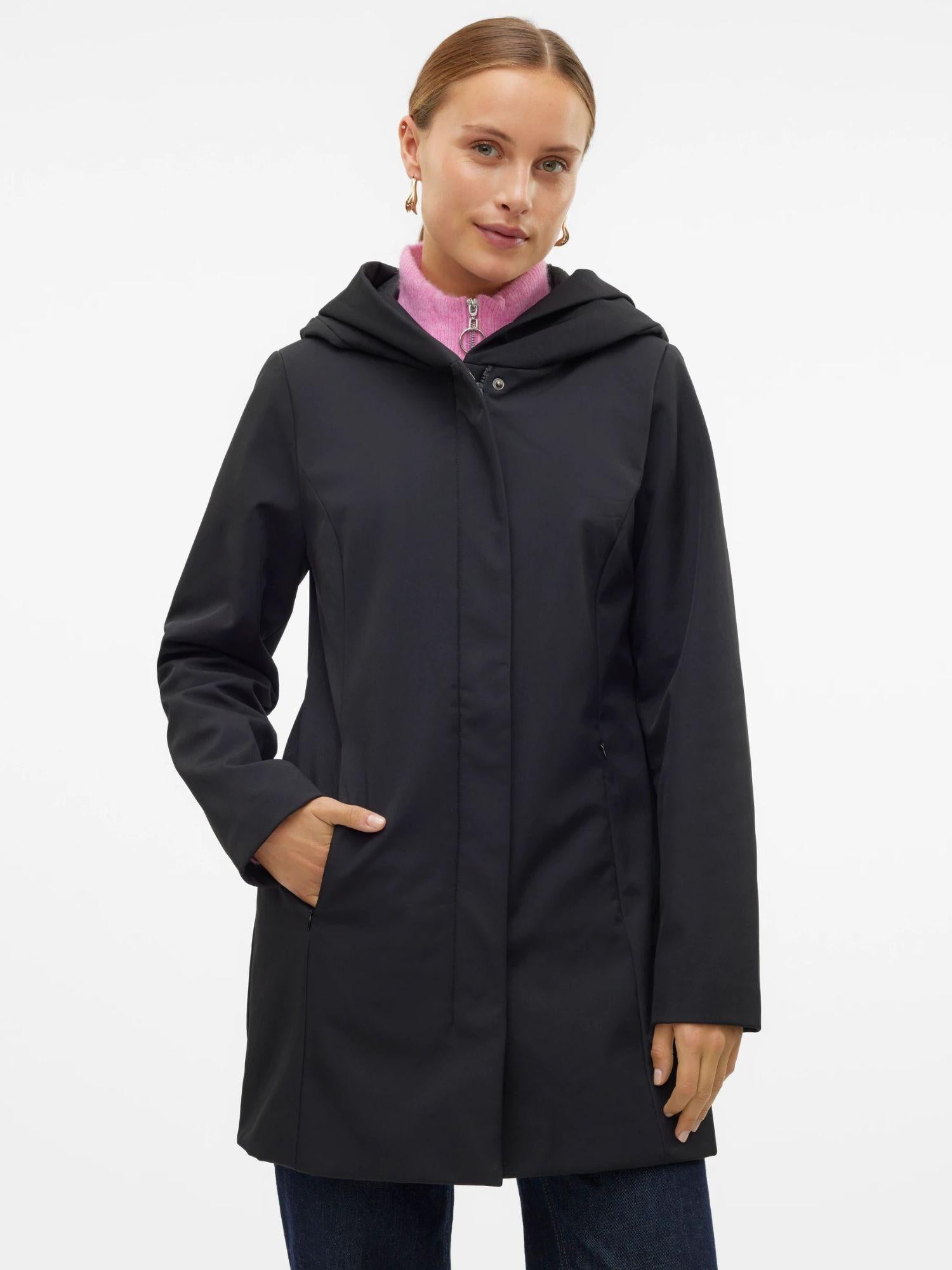 Vero Moda Giubbino Donna  Sotfshelldona Nero 10311233 Black VERO MODA 