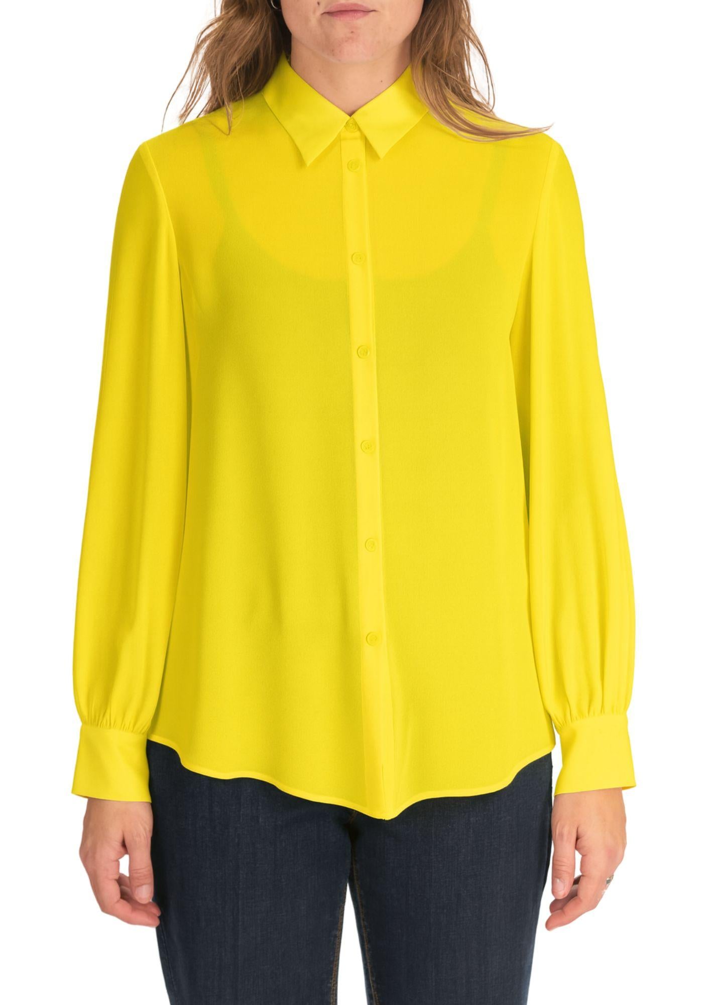 Diana Gallesi Camicia Donna Gialla 5079R002954N 18 DIANA GALLESI 
