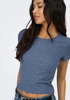 Only Top Donna Emma Indaco Vintage 15201206 Vintage Indigo ONLY 