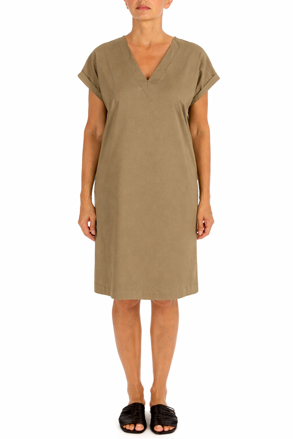 Diana Gallesi Vestito Donna Kaki 7045R005004N 25 DIANA GALLESI 