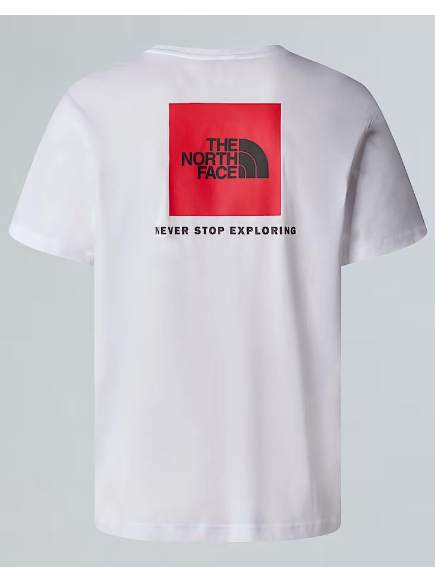 The North Face T-shirt NSE Box Uomo TNF White NF0A87NP FN4 THE NORTH FACE 