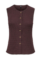 Only Top Donna Ilse Marrone 15374601 Deep Mahogany ONLY 