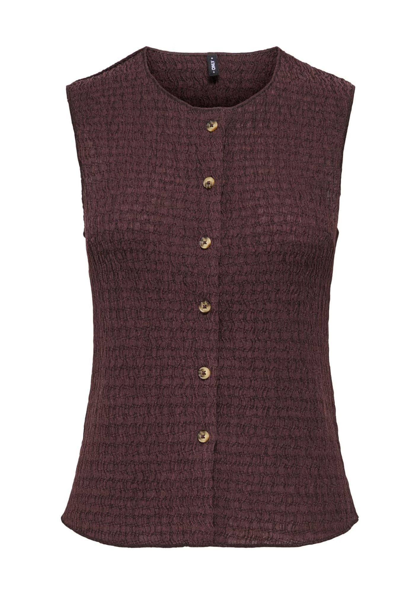 Only Top Donna Ilse Marrone 15374601 Deep Mahogany ONLY 