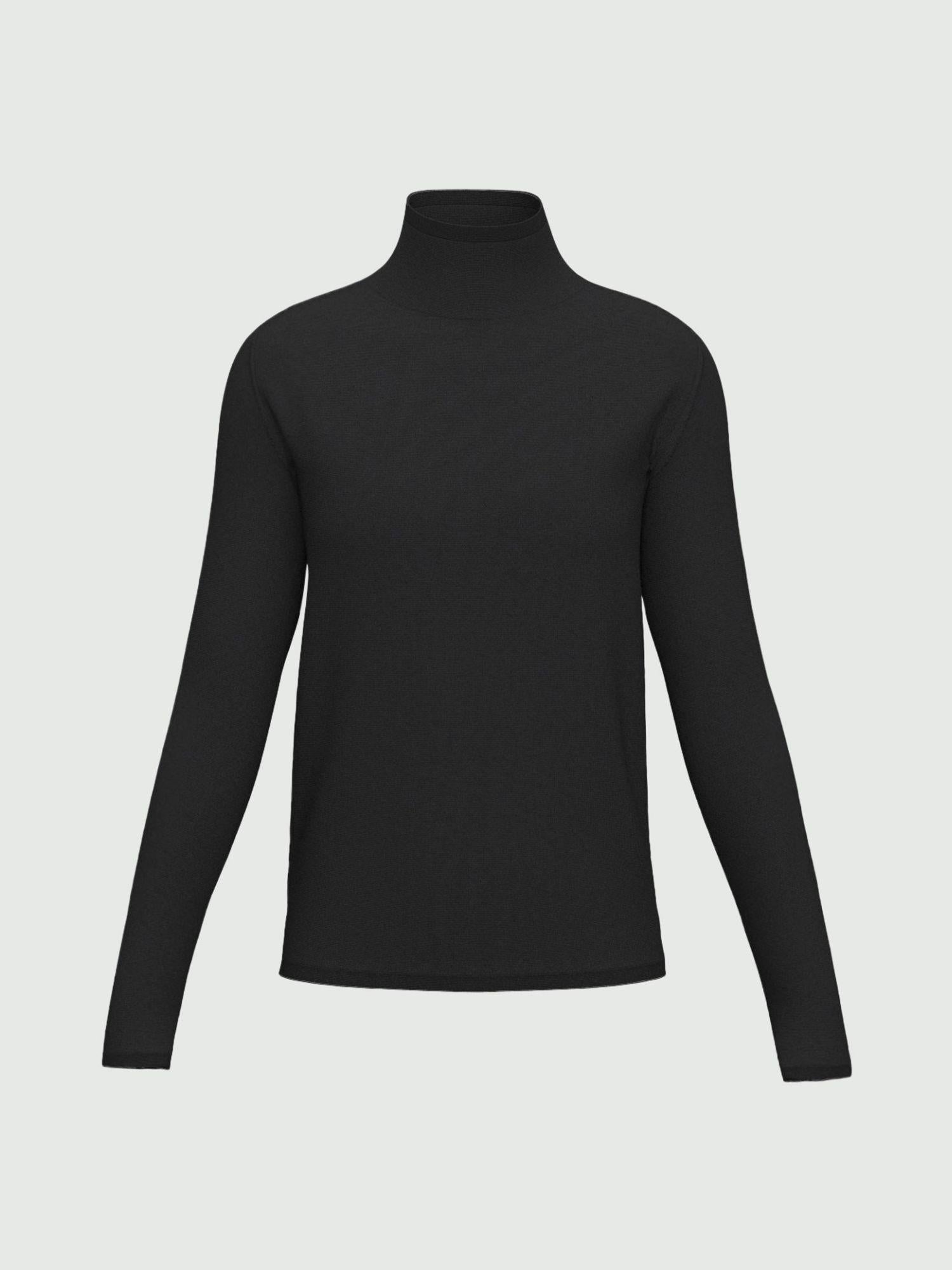 Emme Marella Maglia aderente Effigy Donna Nero 2525366142200 009 EMME MARELLA 
