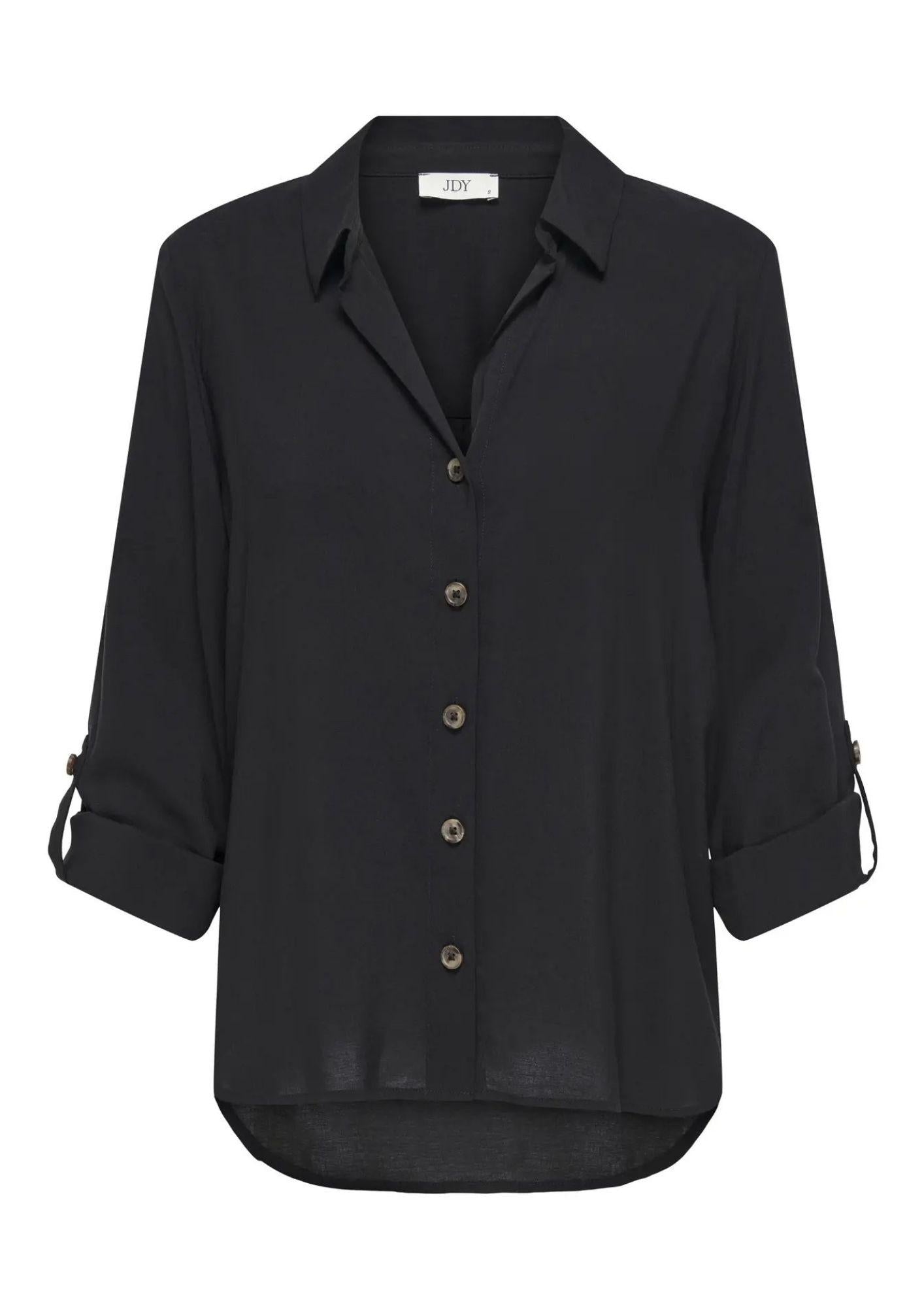 Jacqueline De Yong Camicia Donna Laurel Nera 15329311 Black JACQUELINE DE YONG 