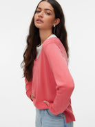Vero Moda Maglia Donna Coral Paradise VMSilje 10320451 Coral Paradise VERO MODA 
