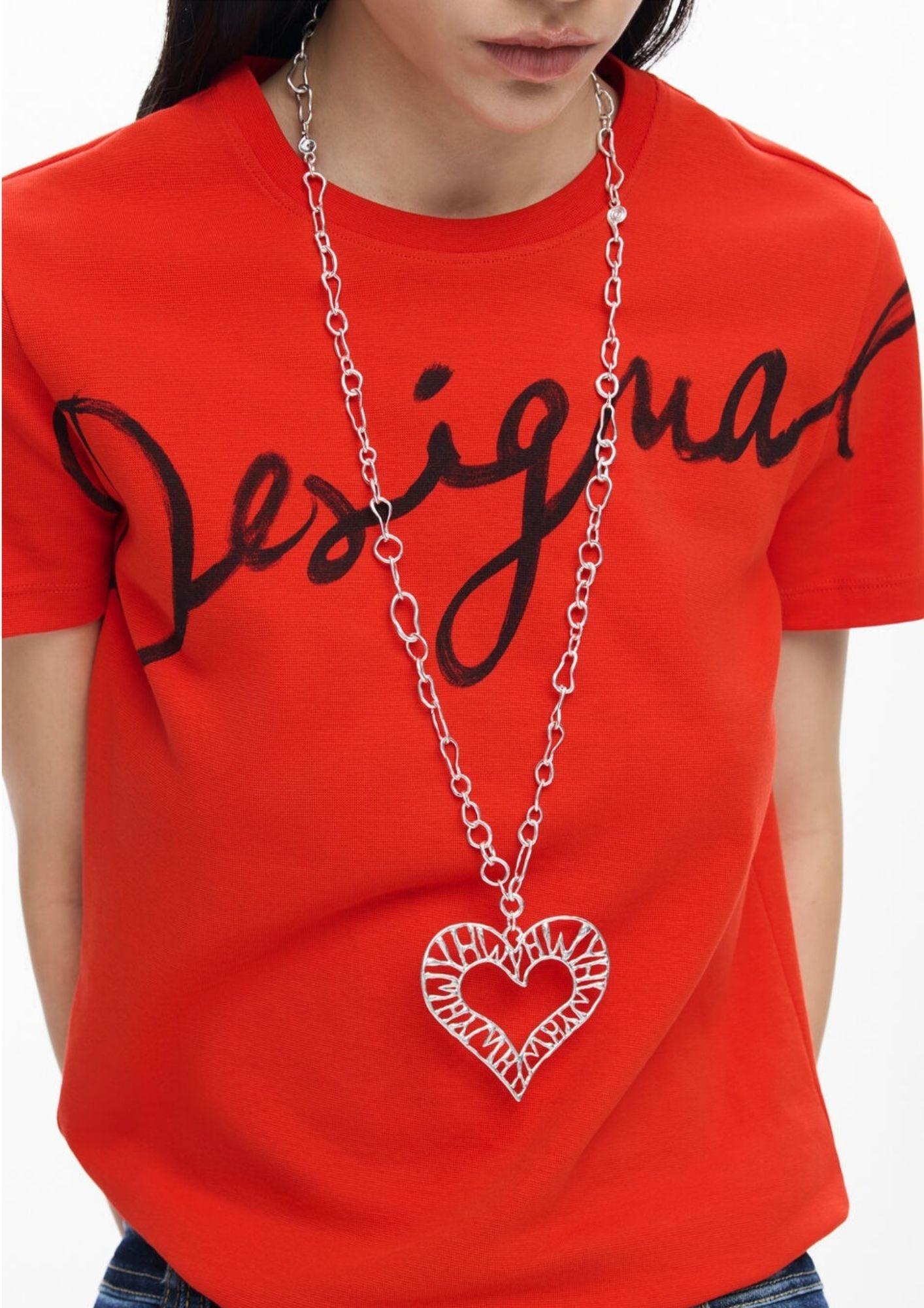 Desigual T-Shirt Donna Florencia Rosso 26SWTK07 3005 DESIGUAL 