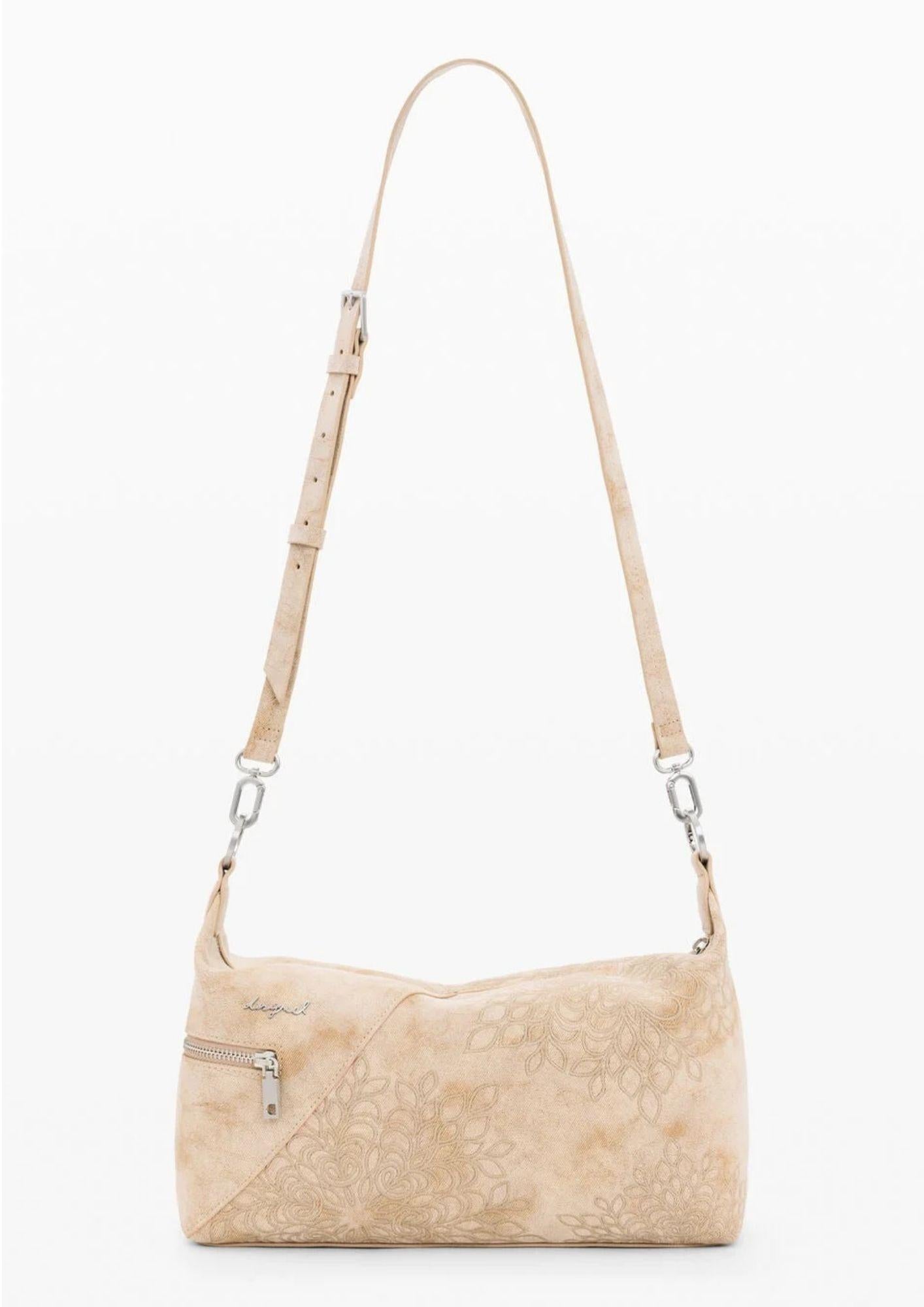 Desigual Borsa Donna Bag Sierra San Huntington Beige 26SAXPB7 1018 DESIGUAL 