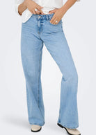 Jacqueline De Yong Jeans Donna Ruby Blu Denim Chiaro 15371107 Light Blue Denim JACQUELINE DE YONG 
