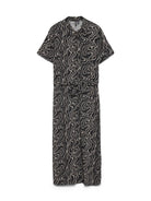 Vero Moda Abito Donna Easy Nero Fantasia Dana 10297365 Black Dana VERO MODA 