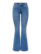 Only Jeans Donna Medium Blue Onlreese 15309845 Medium Blue Denim ONLY 