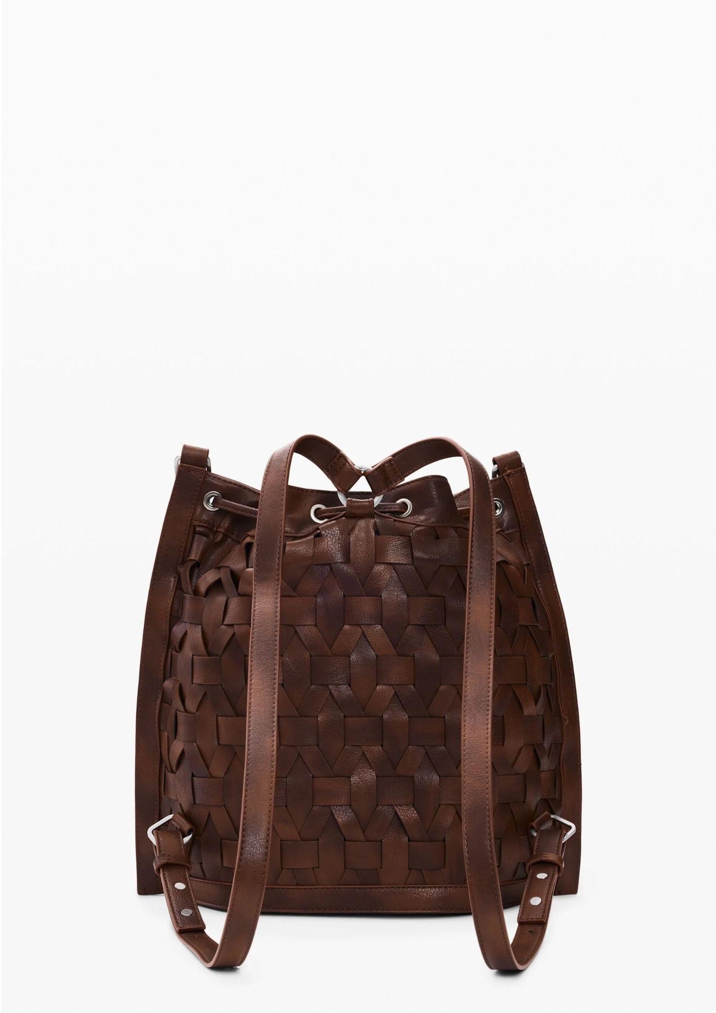 Desigual Zaino Donna Backargon Camel Harlan Marrone 26SAKP14 6064 DESIGUAL 