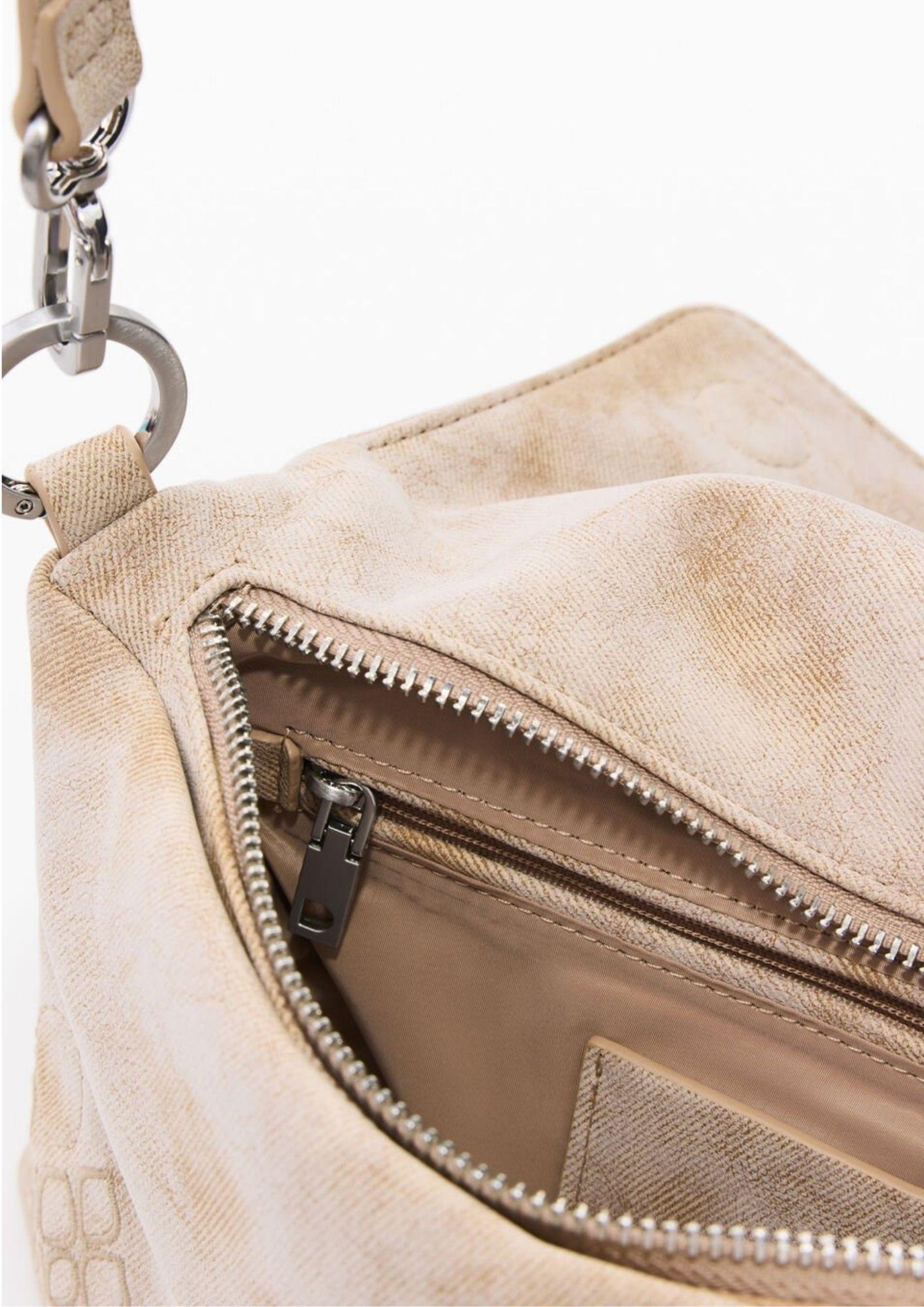 Desigual Borsa Donna Bag Sierra Sand Murano Beige 26SAXPB9 1018 DESIGUAL 