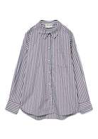 Vero Moda Camicia Donna Parina Azzurra Righe Bordeaux e Biache 10326180 Allure ZINFANDEL/BIRCH VERO MODA 