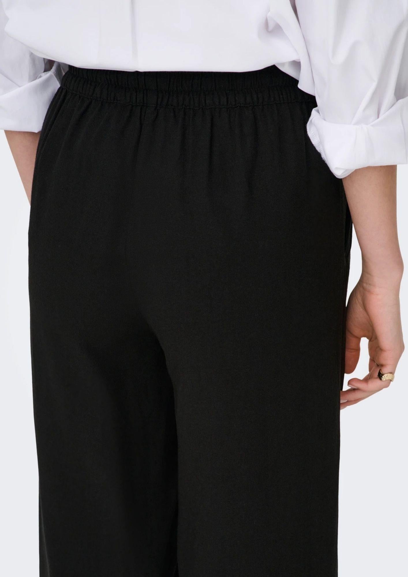 Jacqueline De Yong Pantalone Donna Say Nero 15318361 Black JACQUELINE DE YONG 
